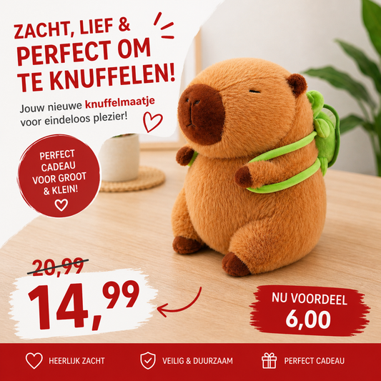 Knuffelmaatje Capibara