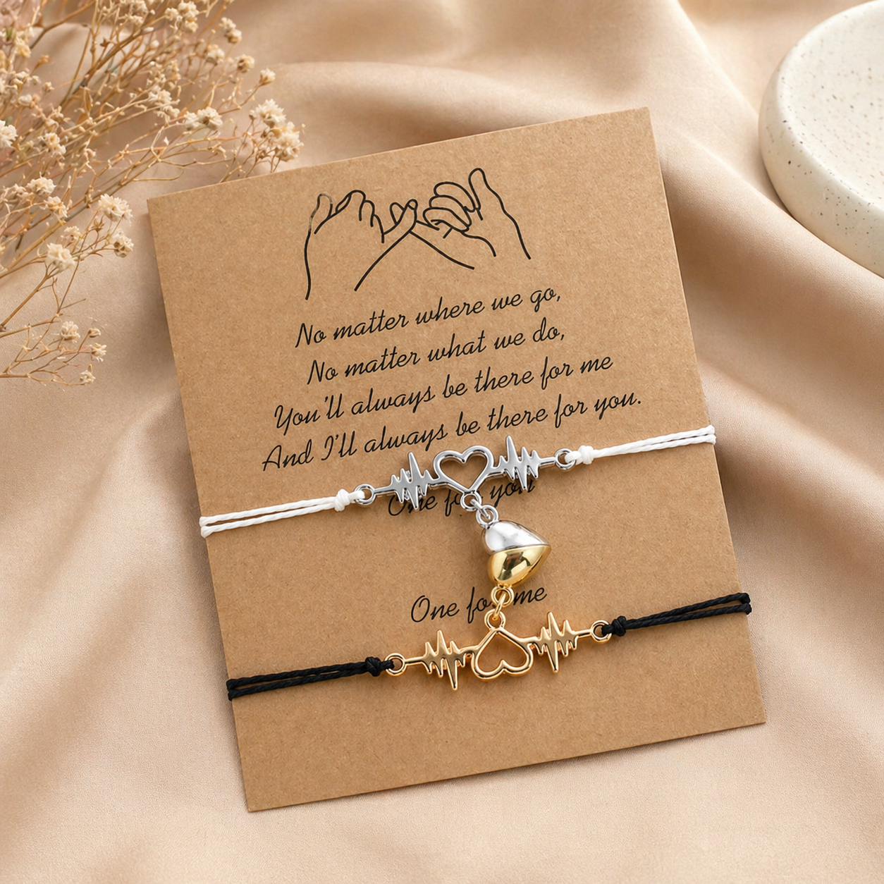 HeartBeat Love Armband Set – Voor Twee