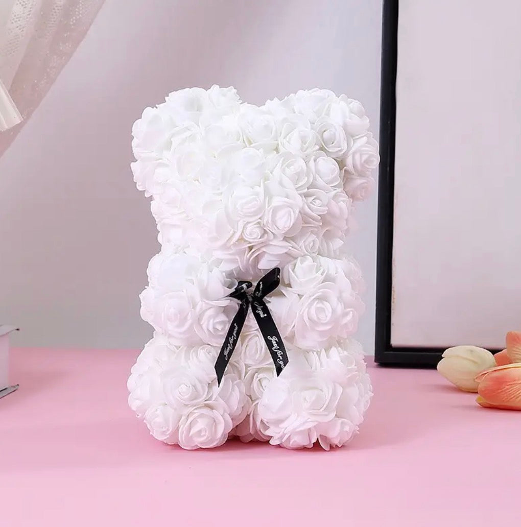 Rosen beertje voor valentijn!!