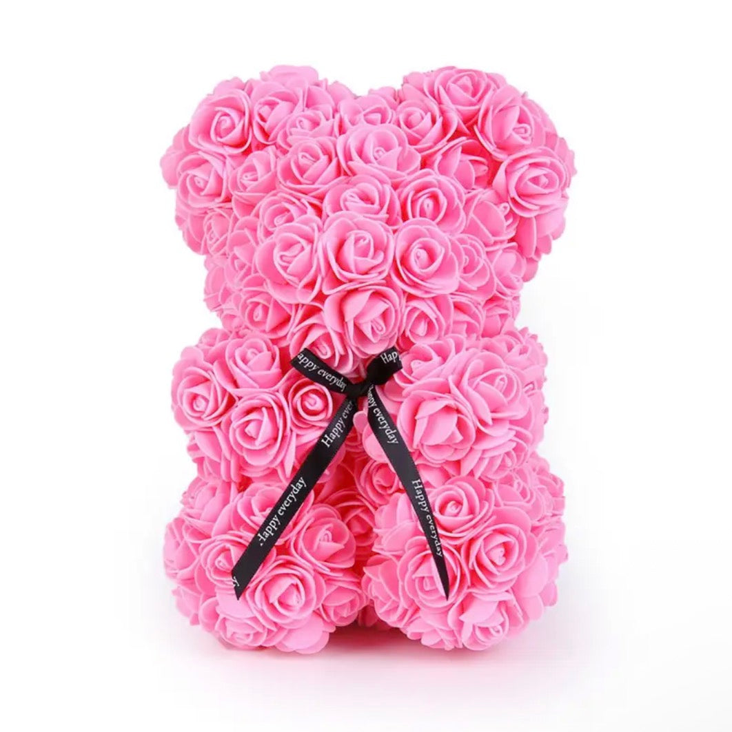 Rosen beertje voor valentijn!!